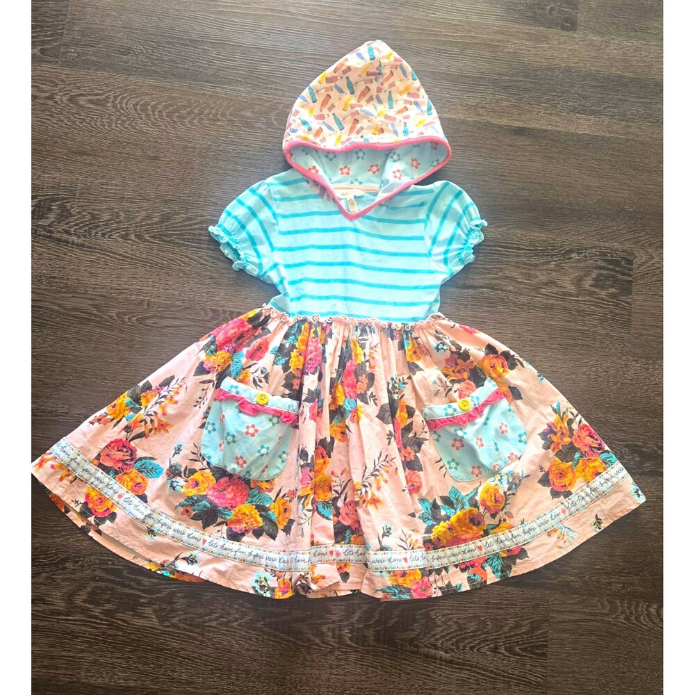 Matilda Jane Wonderment "Sing a Song" Chrissy Hooded Dress 6
